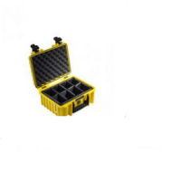 B&W Type 3000 equipment case Briefcase/classic case Yellow