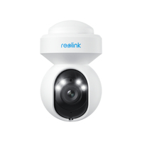 Reolink E Series E-serie E560 - 4K UHD PTZ Wi-Fi 6-camera, 3x optische zoom, automatisch volgen, Wi-Fi 6, detectie van personen/voertuigen/huisdieren