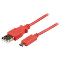 StarTech.com Cable Micro USB Rosado de 1m