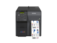 Epson ColorWorks C7500 címkenyomtató Tintasugaras Szín 600 x 1200 DPI 300 mm/sec Vezetékes Ethernet/LAN csatlakozás