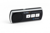 Technaxx BT-X22 kihangosító Mobiltelefon Bluetooth Fekete, Ezüst