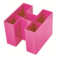 HAN BRAVO Stiftehalter Polystyrol Pink