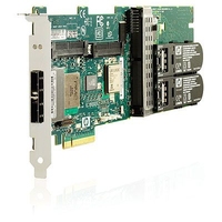 HP Smart Array P800/512 BBWC 2-ports Int/2-ports Ext PCIe x8 SAS Controller Schnittstellenkarte/Adapter