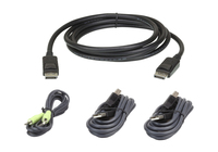 ATEN 3 M USB DisplayPort Secure KVM Kabel-Set