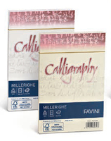 Favini Millerighe Calligraphy busta Bianco 25 pz