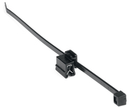Hellermann Tyton T50ROSEC5B-W-PA66W-BK kabelbinder Polyamide Zwart 500 stuk(s)