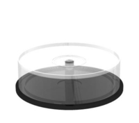 MediaRange BOX41 funda para discos ópticos Spindle case 25 discos Transparente