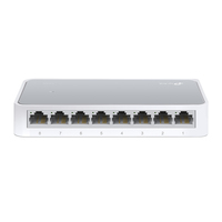 TP-Link TL-SF1008D Beállítást nem igénylő (unmanaged) Fast Ethernet (10/100) Fehér