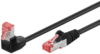 Goobay 51546 kabel sieciowy Czarny 5 m Cat6 S/FTP (S-STP)