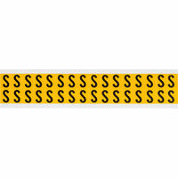 Brady 1520-S etykiet do nadruku Czarny, Żółty Samoprzylepne etykiety do drukowania
