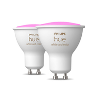 Philips Hue White and Color ambiance GU10 - foco inteligente - (paquete de 2)