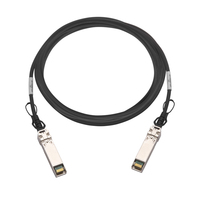 QNAP CAB-DAC15M-Q28B4 Glasvezel kabel 1,5 m QSFP28 Zwart