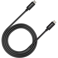 Canyon CNS-USBC44B kabel USB 1 m USB C Czarny