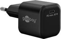Goobay 65369 mobile device charger Mobile phone, Laptop, Smartphone Black AC Indoor