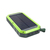 RealPower PB-10000 Solar Polímero de litio 10000 mAh Cargador inalámbrico Negro, Verde