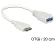 DeLOCK 0.2m, Micro USB3.0-B - USB3.0-A USB Kabel 0,2 m USB 3.2 Gen 1 (3.1 Gen 1) Micro-USB B USB A Weiß