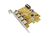 SUNIX Group USB4300N Schnittstellenkarte/Adapter Eingebaut USB 3.2 Gen 1 (3.1 Gen 1)
