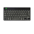 R-Go Tools Ergonomische Tastatur R-Go Compact Break, kompakte Tastatur mit Pausensoftware, QWERTY (NORDIC), Bluetooth, Schwarz
