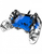 NACON PS4OFCPADCLBLUE mando y volante Azul, Transparente USB Gamepad Analógico/Digital PC, PlayStation 4