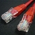 ROLINE UTP Patch cable, Cat.6, 1.0m, red, AWG26 hálózati kábel Vörös 1 M
