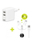 Port Designs 900043 chargeur d'appareils mobiles Universel Blanc Secteur, USB Intérieure