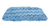 Rubbermaid FGQ89100BL00 felmosó tartozék Nedves felmosókendő Kék