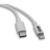 Tripp Lite M102-003-WH Cable de Sincronización y Carga USB C a Lightning, Certificado MFi - USB 2.0, M/M, Blanco, 0.91 m [3 pies]
