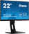 iiyama ProLite XUB2294HSU-B1 LED display 54,6 cm (21.5") 1920 x 1080 Pixeles Full HD Negro