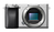 Sony α 6100 + 16-50mm MILC 24,2 MP CMOS 6000 x 40000 Pixel Argento