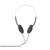 Nedis HPWD1101BK fejhallgató és headset Fekete