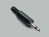 BKL Electronic 072117 cambiador de género para cable 6,3mm Negro