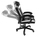 FURY Avenger M+ Uniwersalny fotel dla gracza Obite siedzisko Czarny, Biały