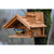 Dobar Vogelfutterhaus im Almhütten-Design