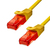 ProXtend 6UTP-0025Y hálózati kábel Sárga 0,25 M Cat6 U/UTP (UTP)