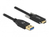 DeLOCK 84017 USB Kabel 1,5 m USB 3.2 Gen 2 (3.1 Gen 2) USB A USB C Schwarz