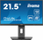 iiyama ProLite XUB2293HS-B6 számítógép monitor 54,6 cm (21.5") 1920 x 1080 pixelek Full HD LED Fekete