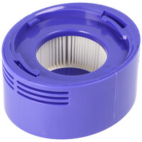 Staubsaugerfilter passend für Staubsauger Dyson SV10, SV11, V7, V8, 967478-01, HEPA Nachmotor Filter, Kunststoff / Mikrovlies