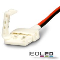 image de produit - Raccord de câble clip flexible 2 pôles :: blanc pour largeur 12mm