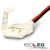 image de produit - Raccord de câble clip flexible 2 pôles :: blanc pour largeur 12mm