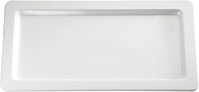 GN 1/1 Tablett -APART- 53 x 32,5 cm, H: 2,5 cm Melamin, weiß