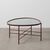 Table Basse Tuile Verre Fer 78 x 68 x 37 cm