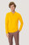 HAKRO Longsleeve-Poloshirt Mikralinar® XL - sonne | XL: Detailansicht 6