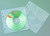 Koperty na 2 płyty CD/DVD Q-CONNECT, do wpinania, 40szt., białe