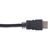 RS PRO HDMI-Kabel A HDMI Stecker B DVI-D Single Link Stecker Hohe Geschwindigkeit 4K max., 1m, Schwarz