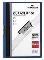 Durable DURACLIP� 30 A4 Clip Folder - Dark Blue - Pack of 25