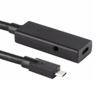 Actieve USB-C Verlengkabel - USB 3.2 Gen 2 - 5 meter - Zwart