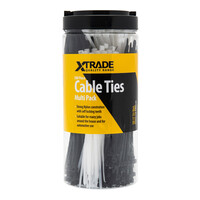 XTrade X0700001 Cable Tie Multi Pack (500) SKU: XTR-X0700001