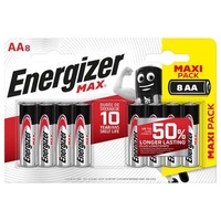 Batterie ENERGIZER Max AA conf. da 8 - E301531300