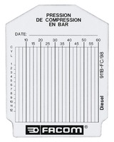 Facom 911B.FC Diagrammscheiben fuer Dieselmotoren