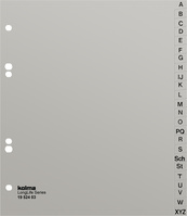KOLMA Register LongLife A5 XL 19.524.03 grau A-Z, 24-teilig